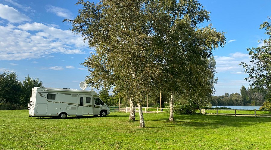 Vue du Camping de l’Aulnaie à Dangu