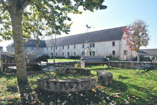 Vue du Restaurant de la Bergerie de Villarceaux