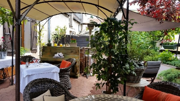 Terrasse végétalisée de La ZoliOberge