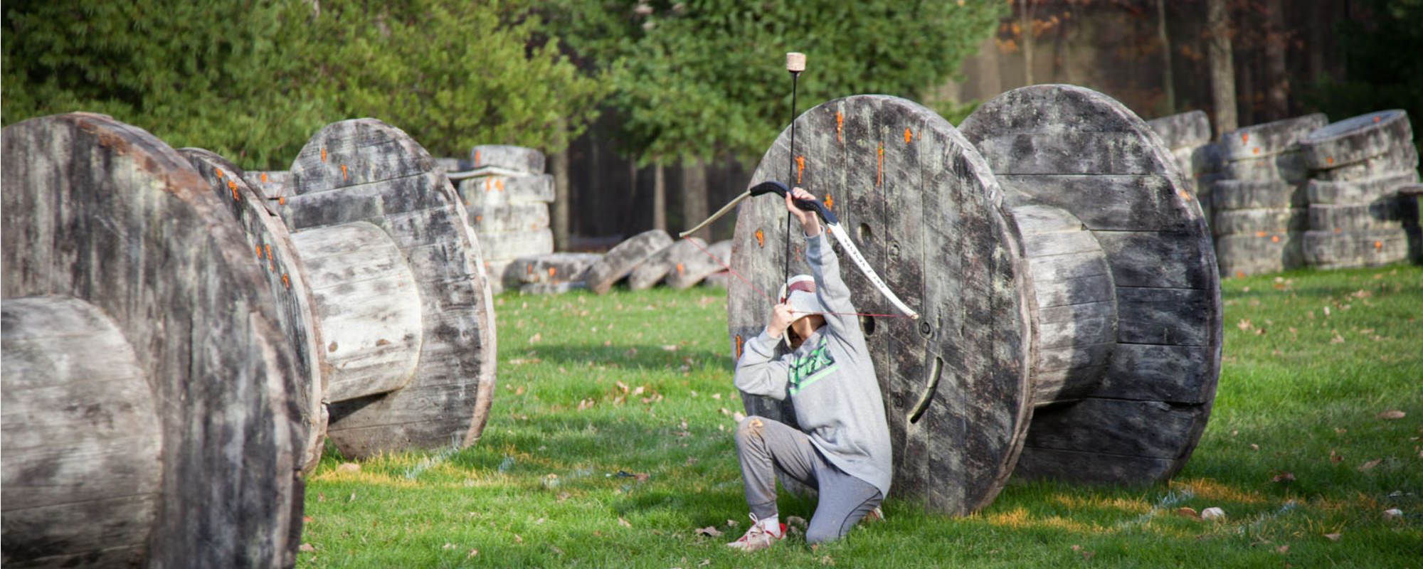 Groupe scolaire en kayak vernon