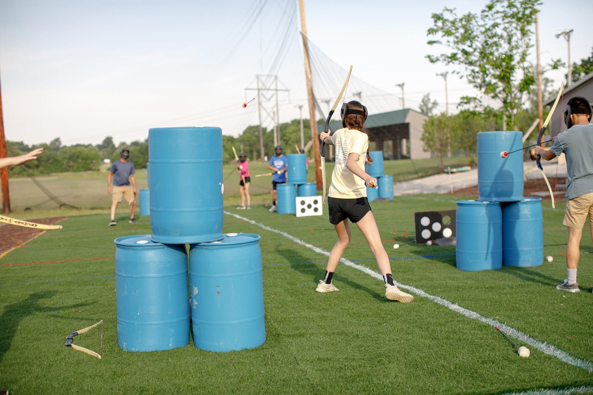 Partie d’Archery Tag chez Rando’Epte, à 1h de Paris